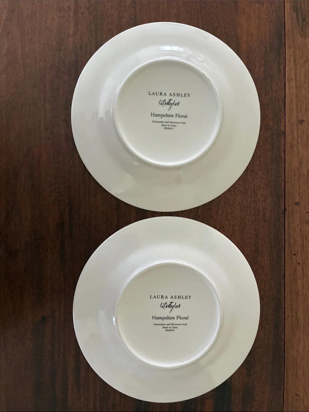 Set of 6 Laura Ashley Hampshire Floral Salad Plates